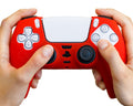red-ps5-controller-skin-silicone