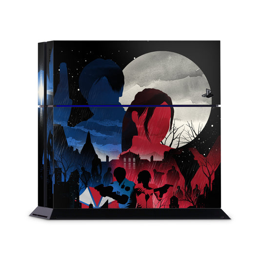 ps4 resident evil console wrap