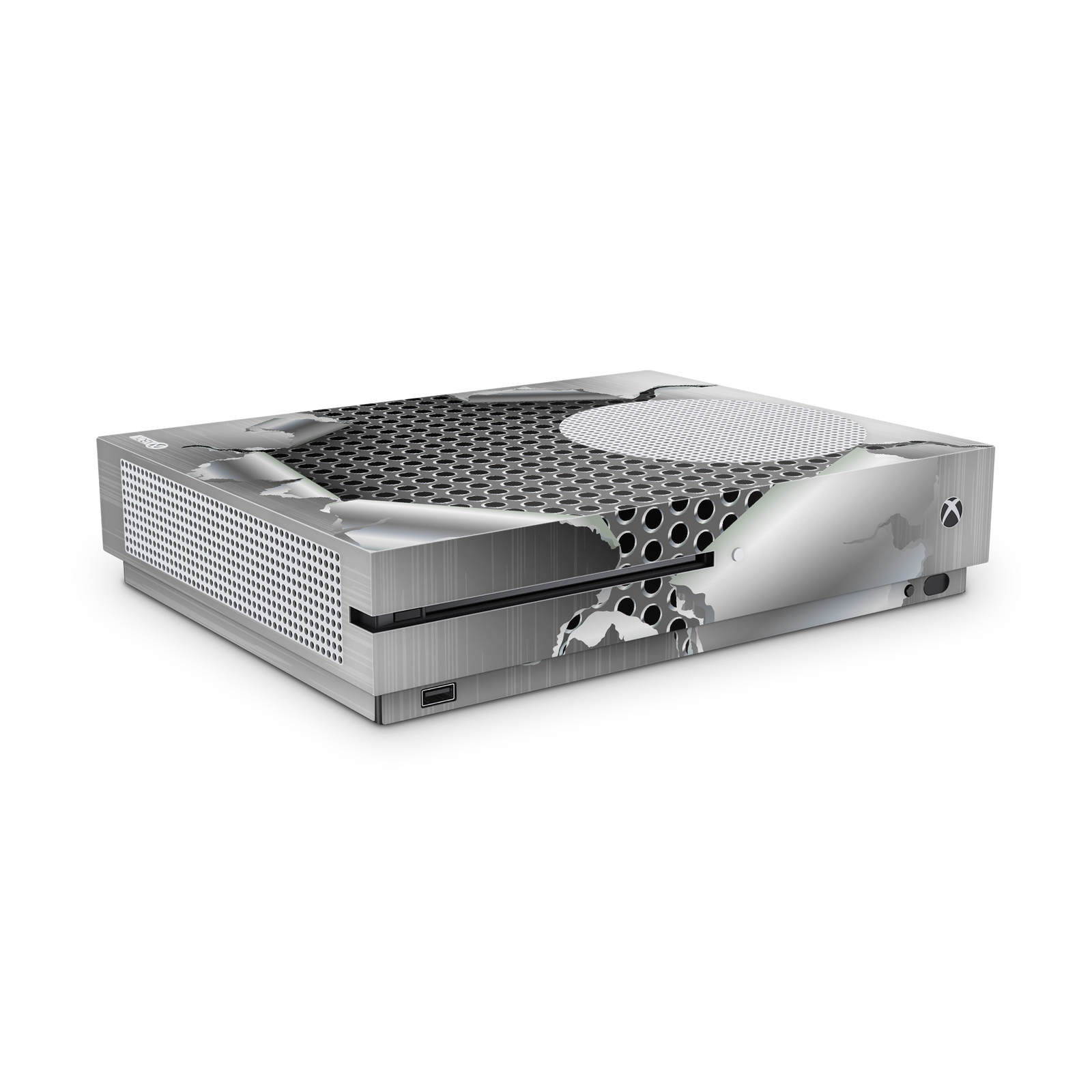 ripped-metal-xbox-one-s-console-skin