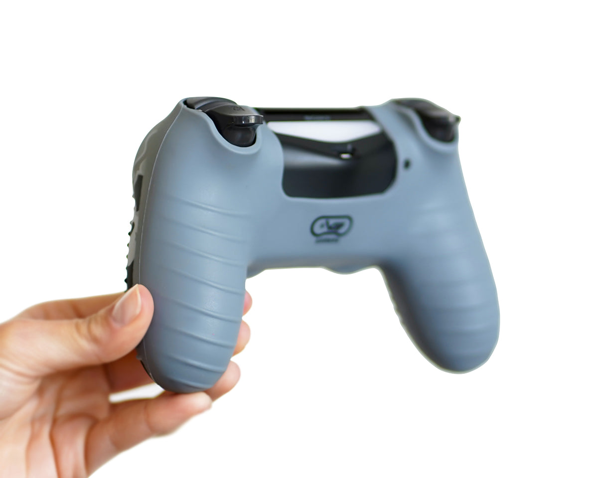 gray silver camo ps4 silicone controller cover grips