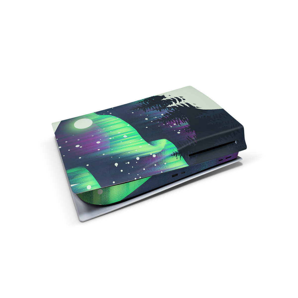 camping hiking nature ps5 console skin sticker wrap