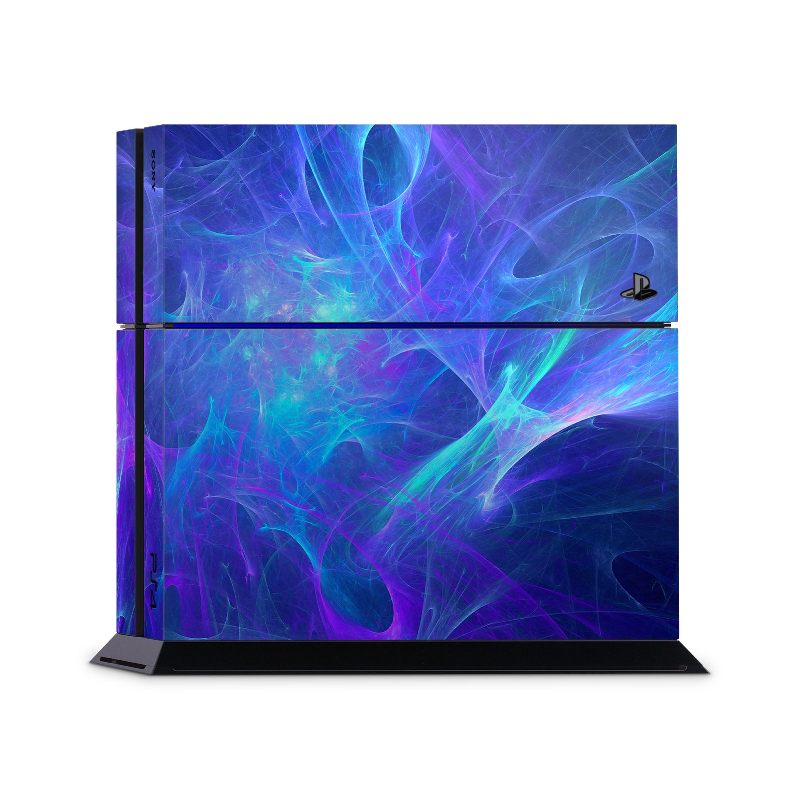 space-galaxy-ps4-console-sticker-skin-set