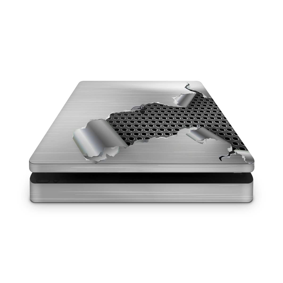 metal-metallic-ps4-slim-console-skin-sticker