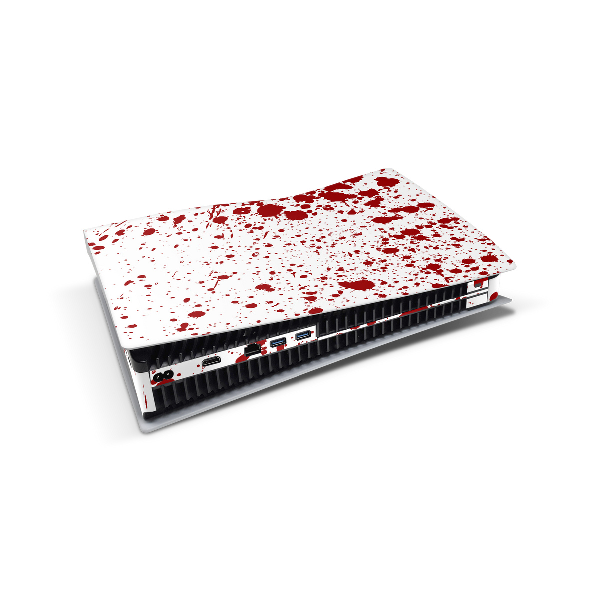 blood splatter ps5 vinyl skin sticker