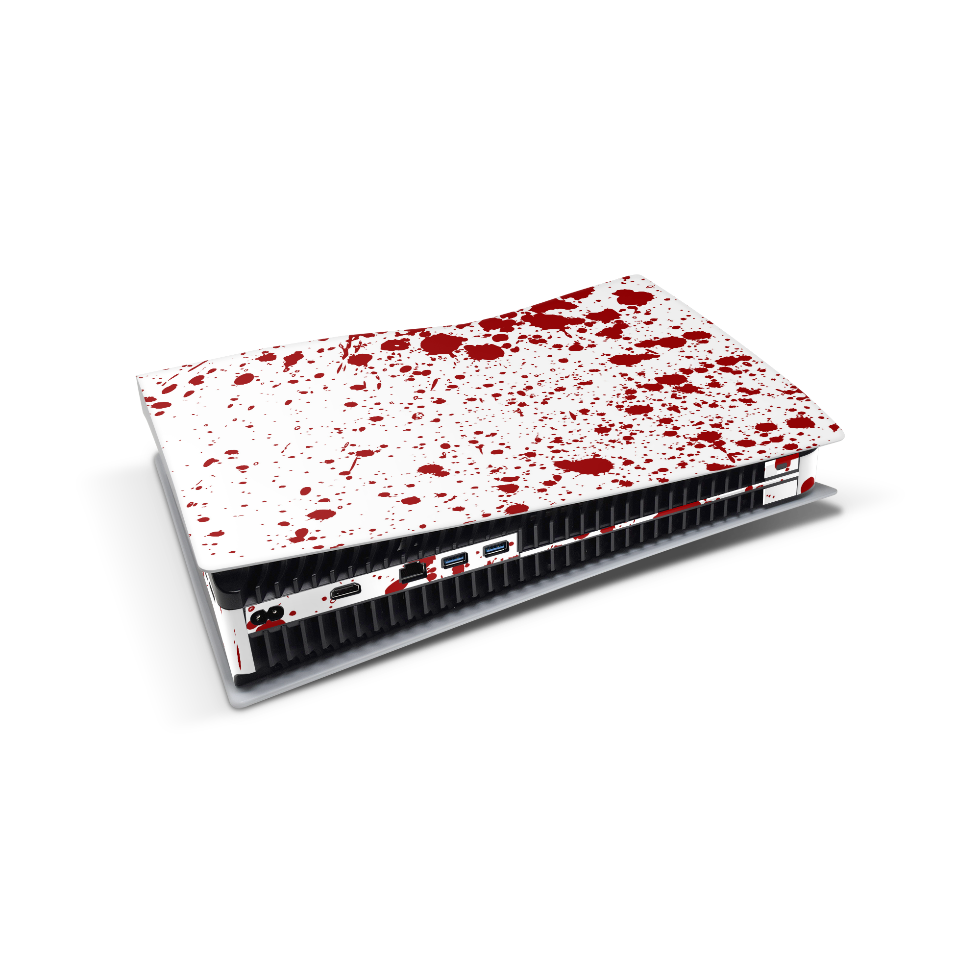 blood splatter ps5 vinyl skin sticker