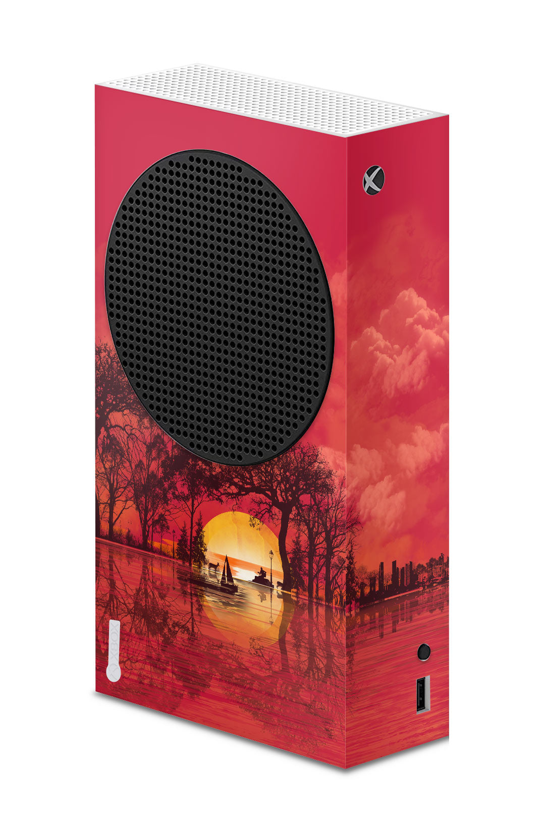 sunset console skin for xbox series s