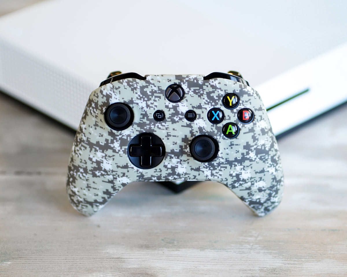 digital camo xbox one controller cover silicone case skin
