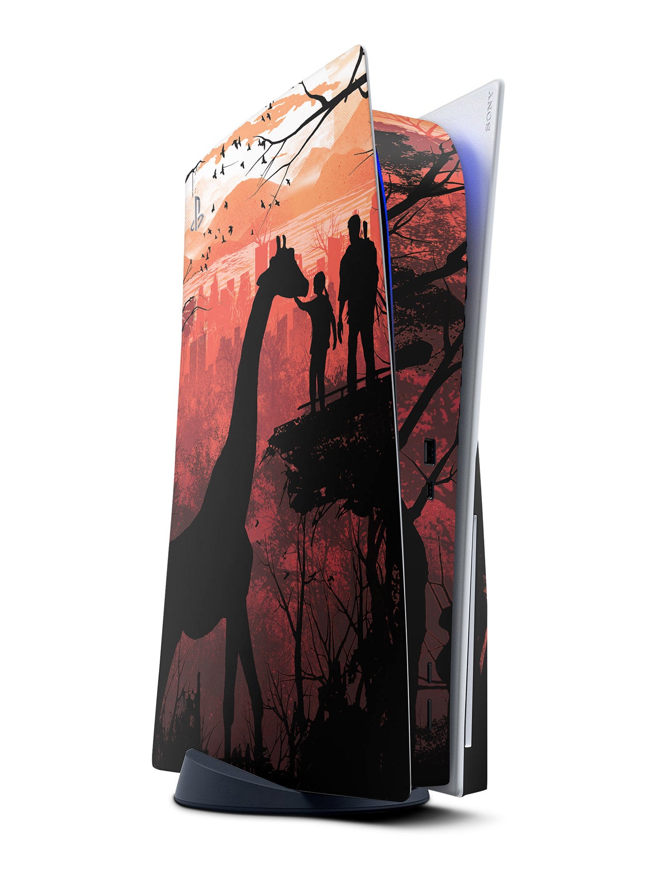 the last of us ps5 console skin sticker vinyl wrap