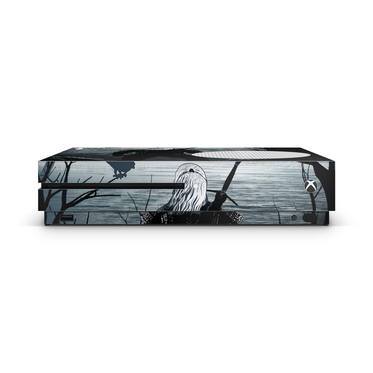 the-witcher-geralt-xbox-one-s-console-skin