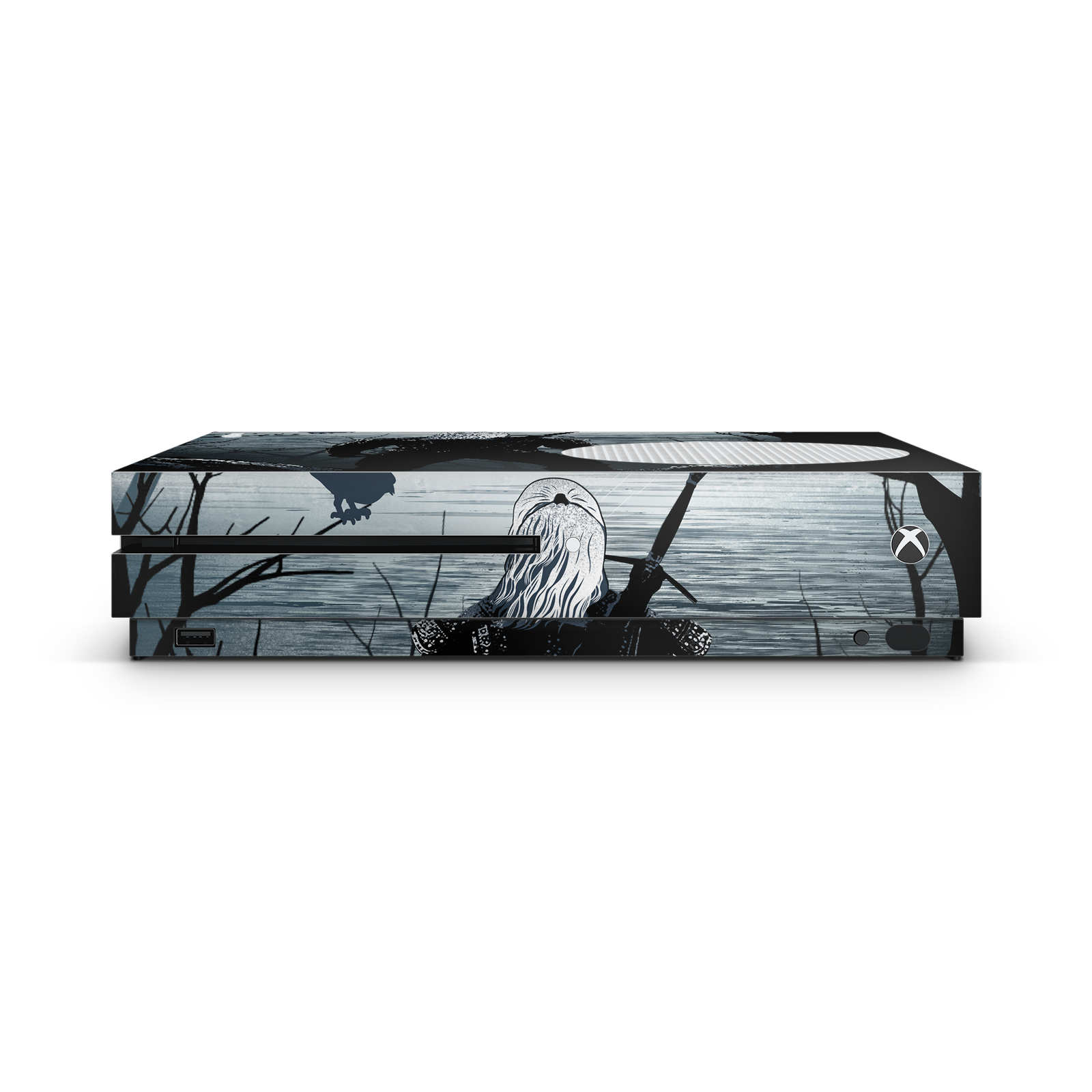 the-witcher-geralt-xbox-one-s-console-skin