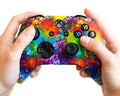 paint splatter xbox one silicone controller case skin cover wrap