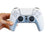 ps5 dualsense transparent case silver clear