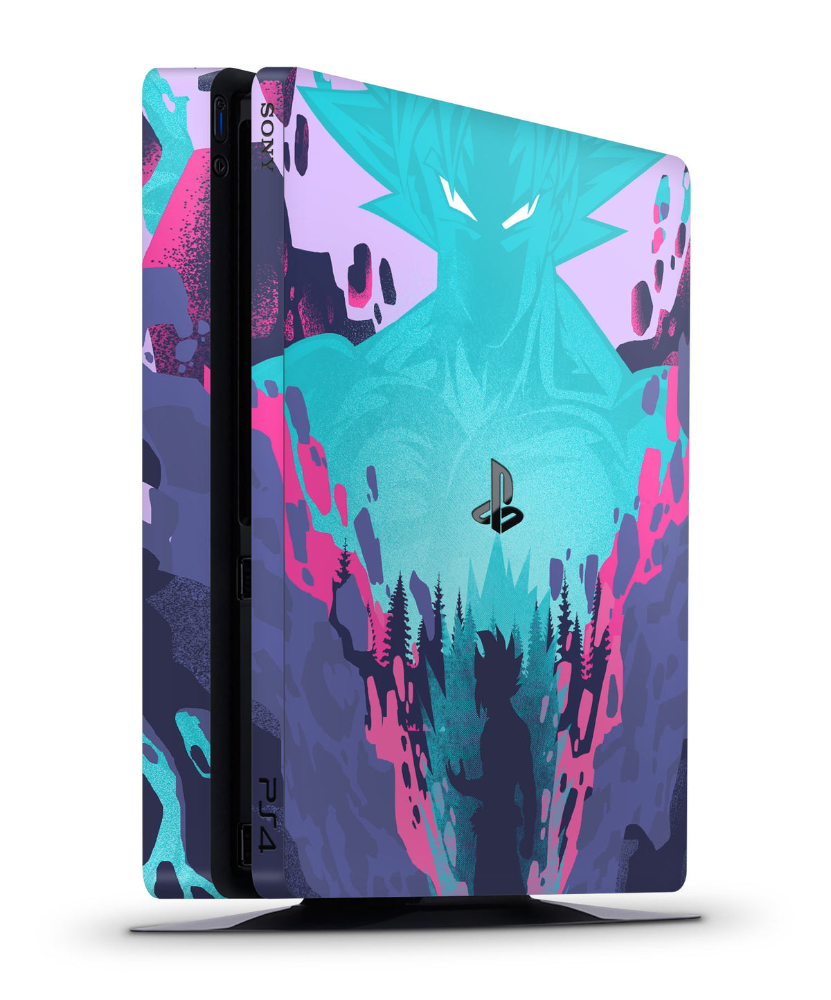 dragonball dbz vinyl console skin for ps4 slim