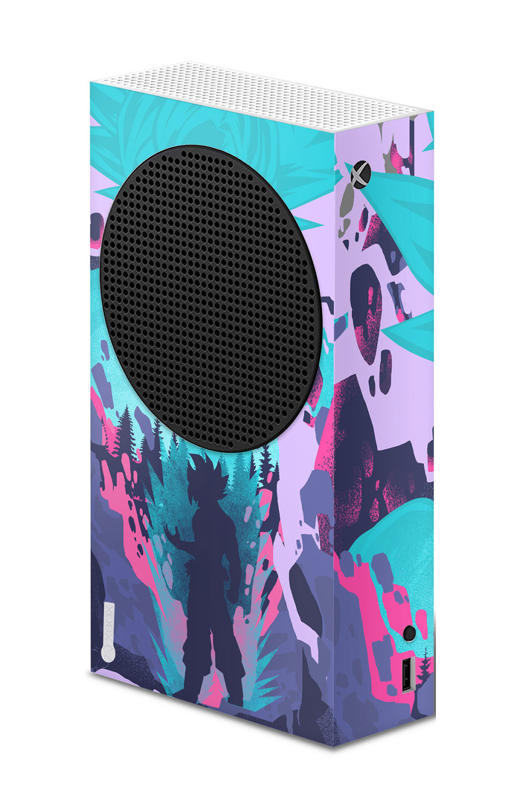 ultra instinct dragonball xbox series s console skin sticker wrap