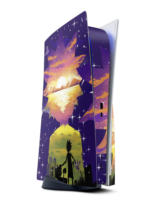 Universe of Rick - PS5 Console Skin