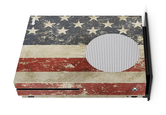 usa american flag xbox one s console skin