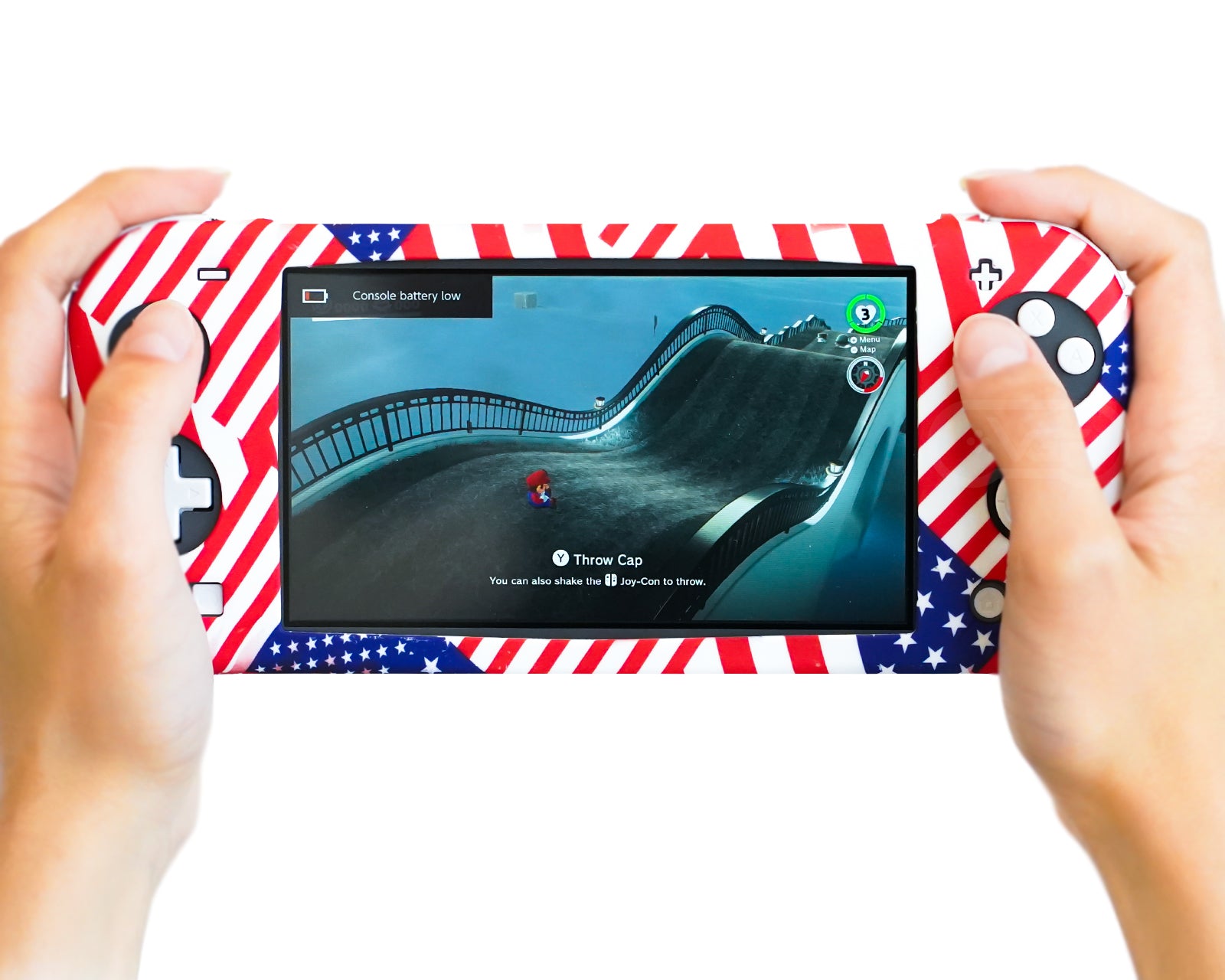 american flag usa nintendo switch lite case silicone cover