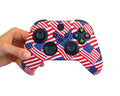 patriotic usa flag skin for xbox series x s controller hydrodipped