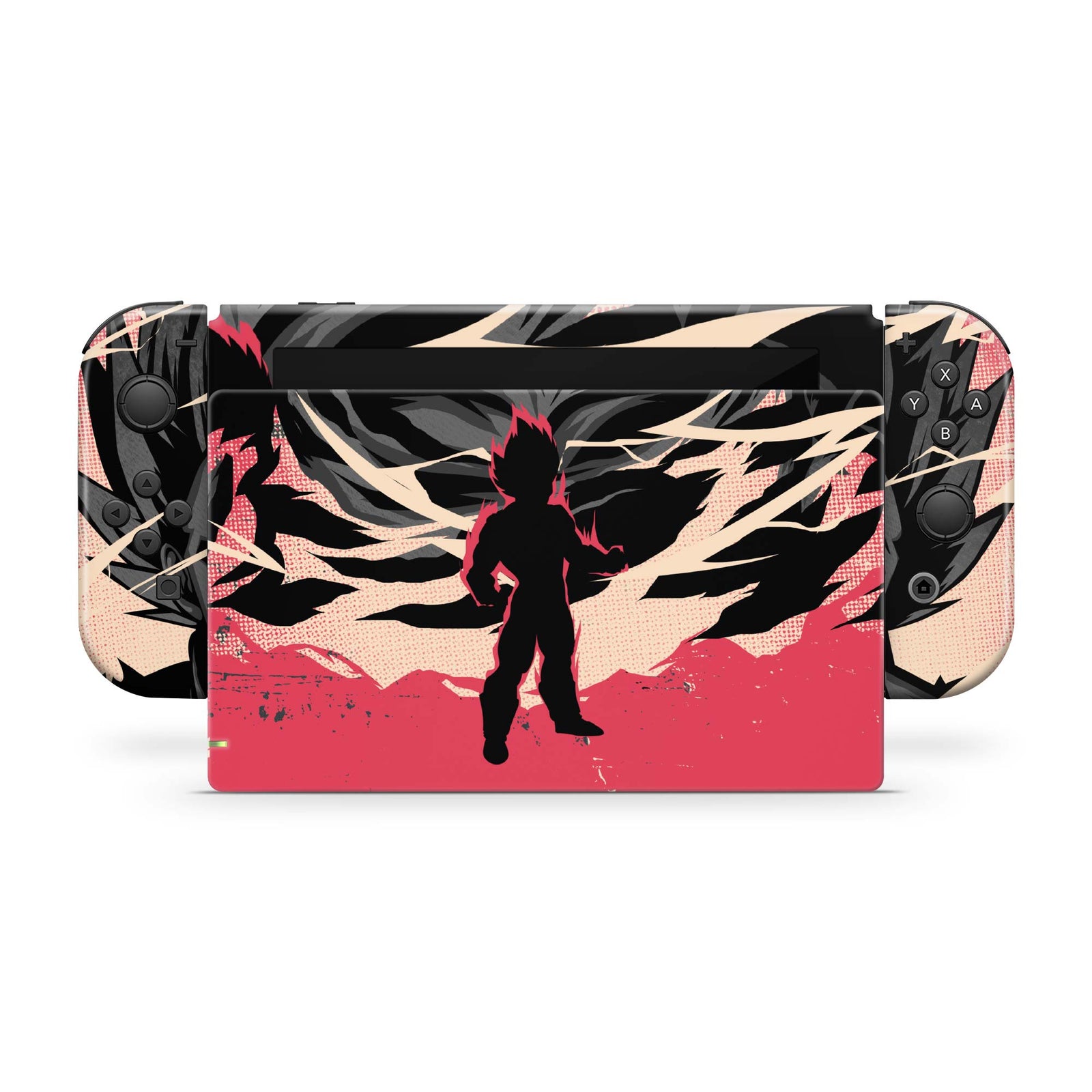 Vegeta Retro - Nintendo Switch Console Skin