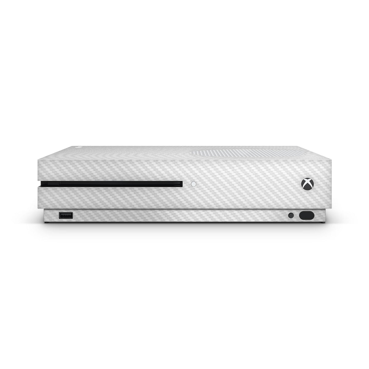 white carbon fiber skin xbox one s wrap