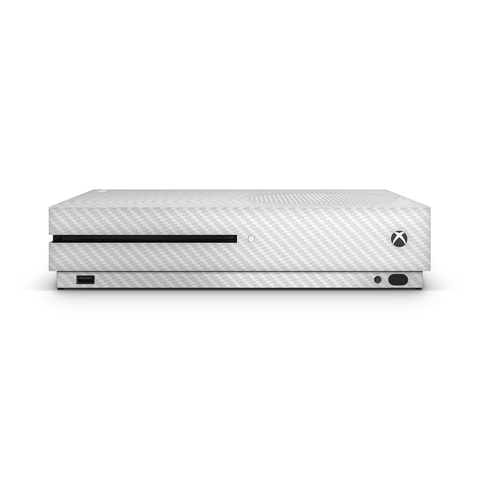 white carbon fiber skin xbox one s wrap