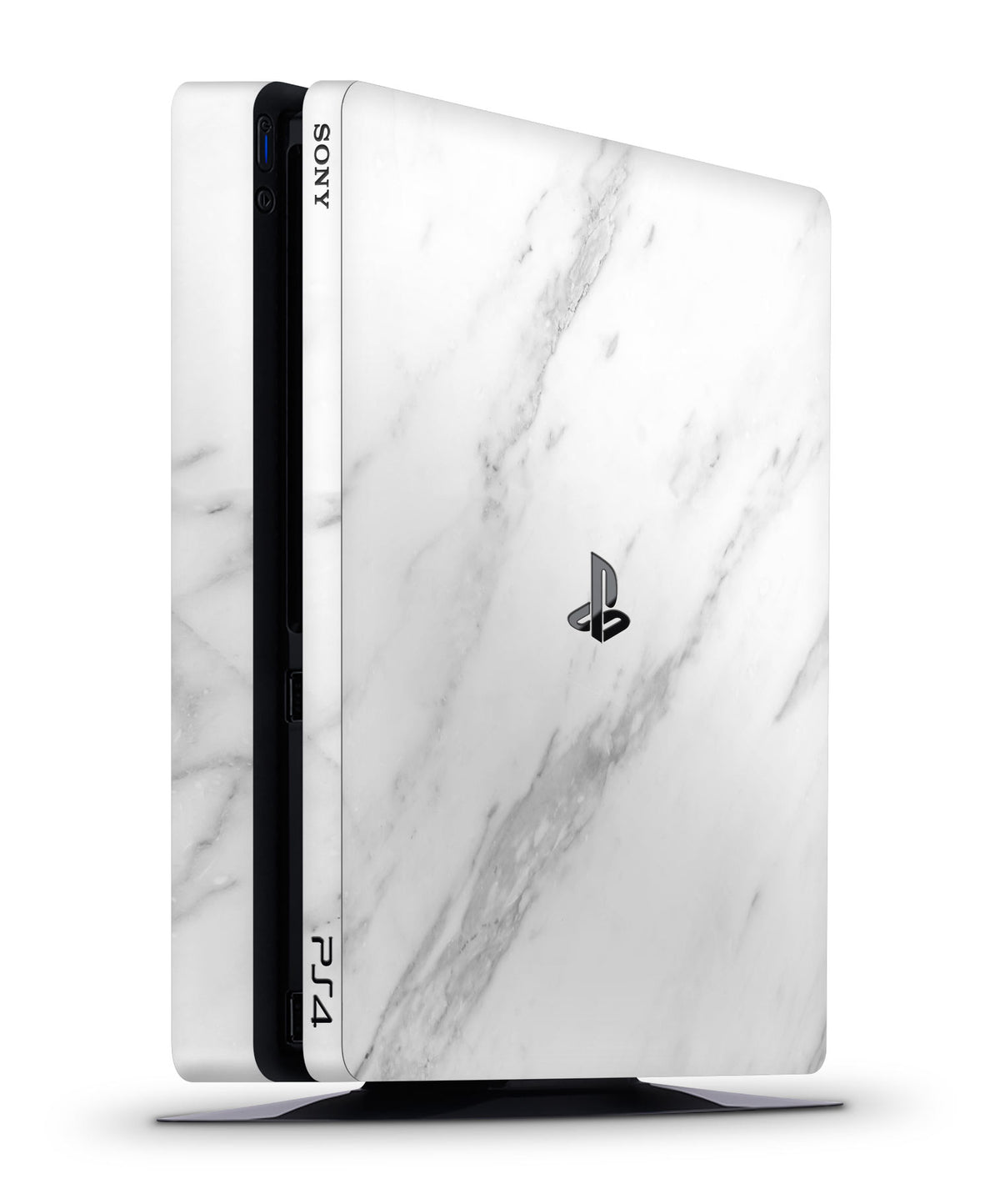 white-marble-ps4-slim-vinyl-console-skin-wrap-sticker