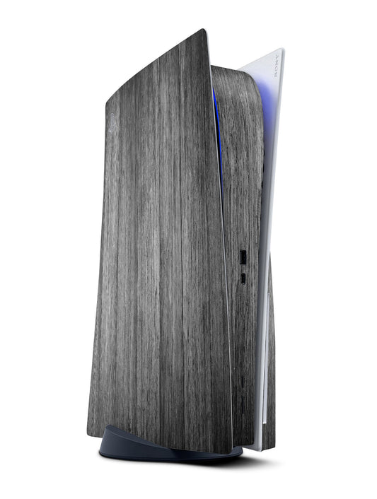 gray wood texture ps5 vinyl console skin