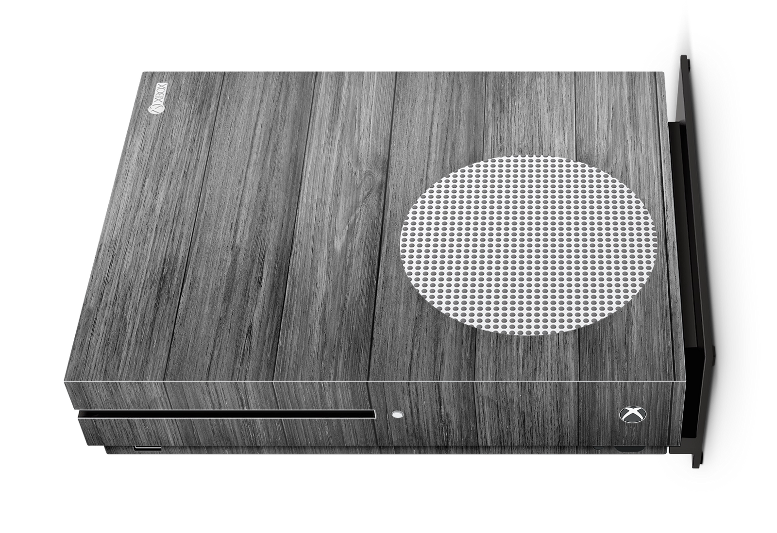 wood grain texture xbox one s console skin sticker wrap vinyl