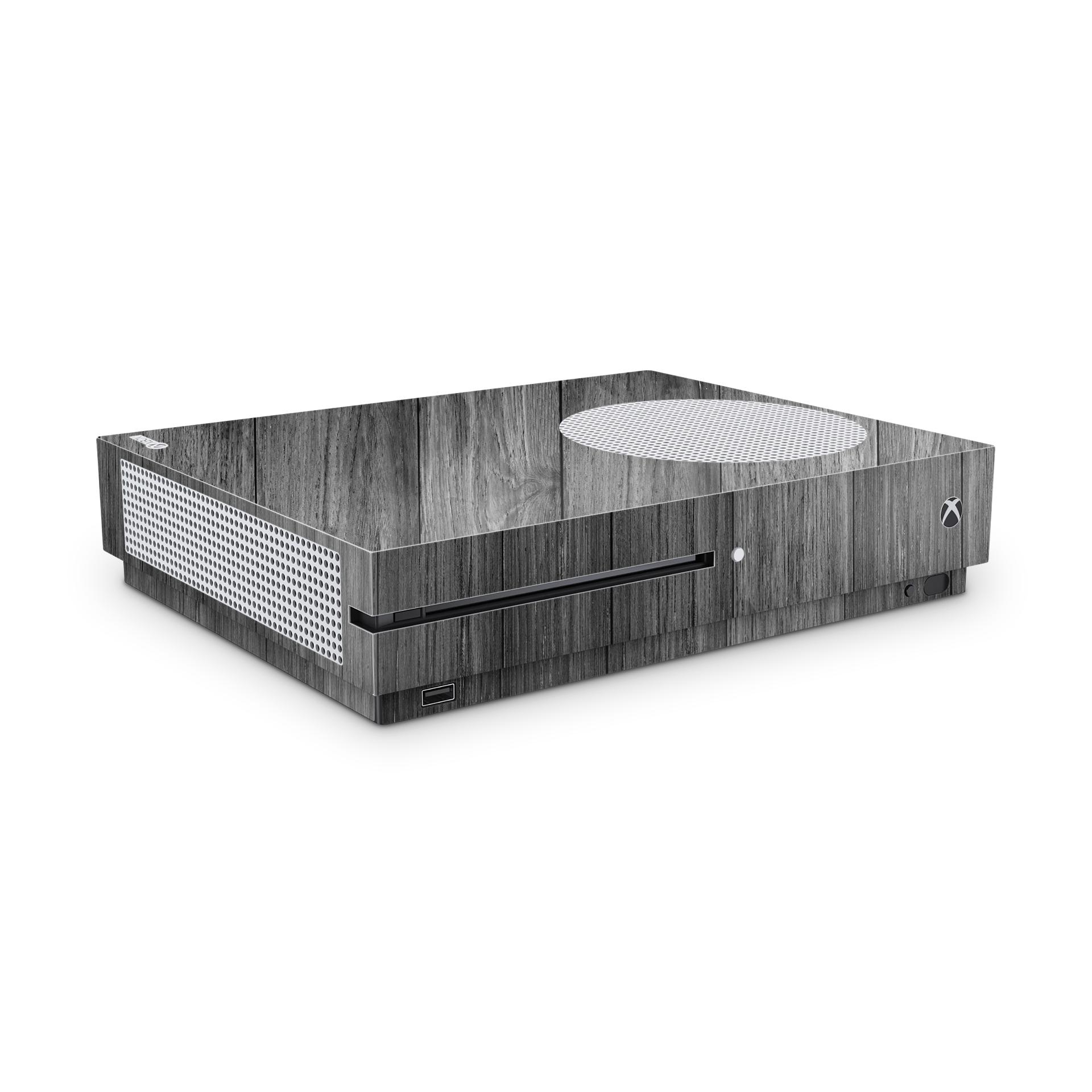 Gray Wood - Xbox One S Console Skin