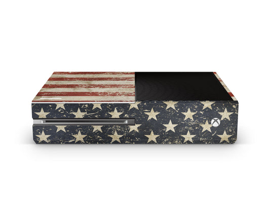 usa flag american xbox one console skin