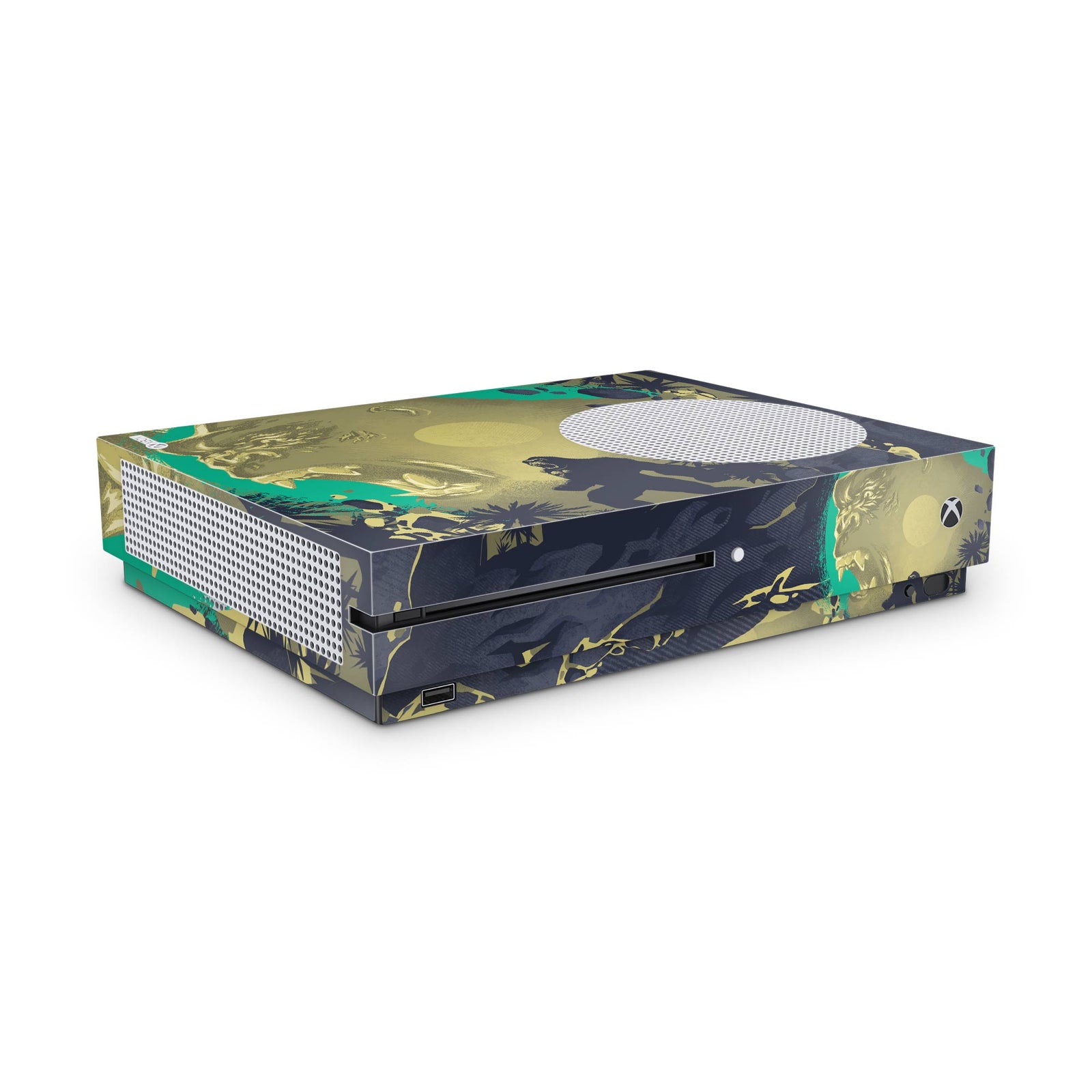 xbox one s king kong console skin wrap vinyl sticker decal