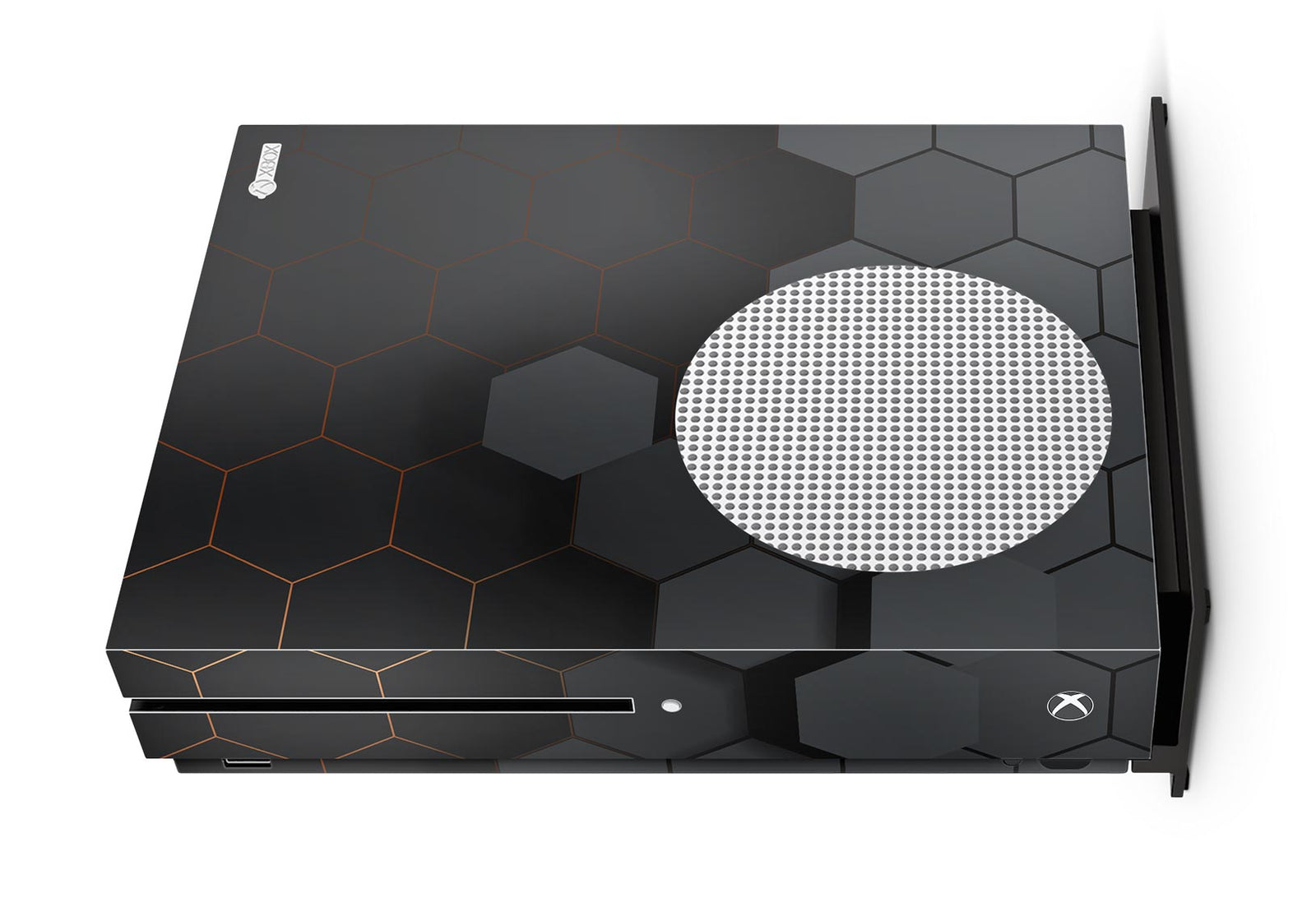 xbox one s black gold hex skin
