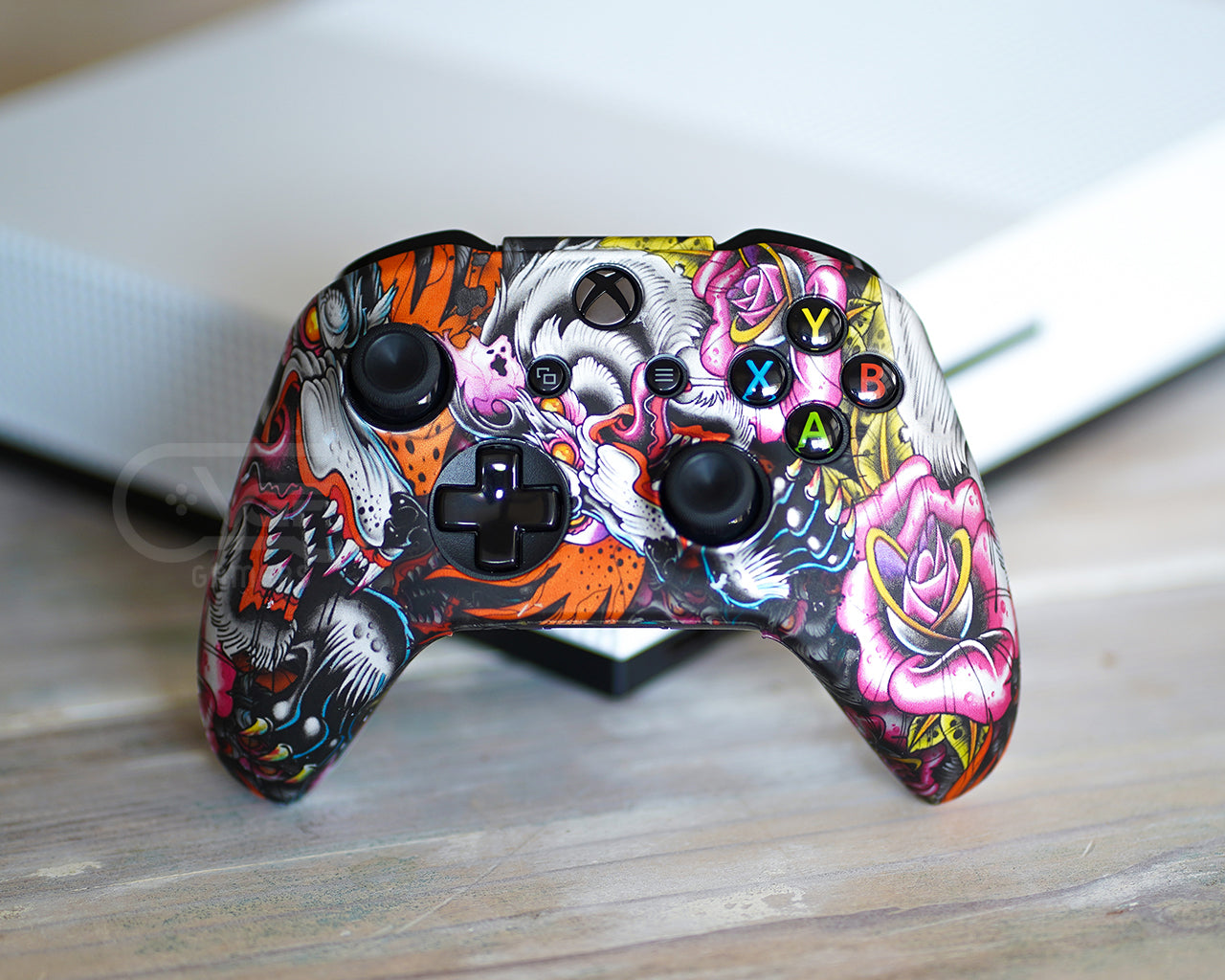 Rose Dragon - XBOX One Controller Skin
