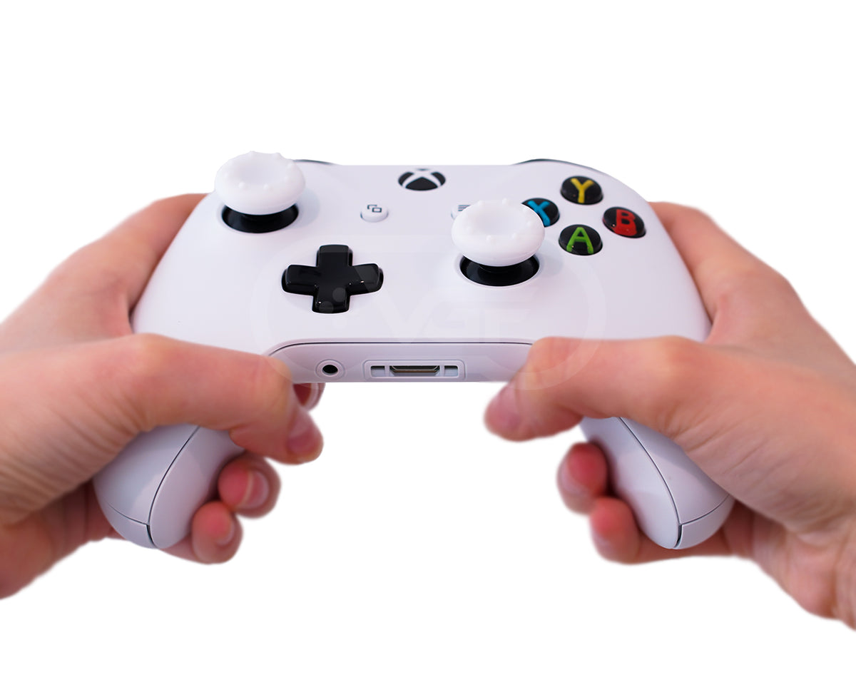 white thumbsticks for xbox one xb1