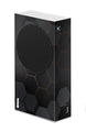 3d hex black and gold xbox series s skins wraps
