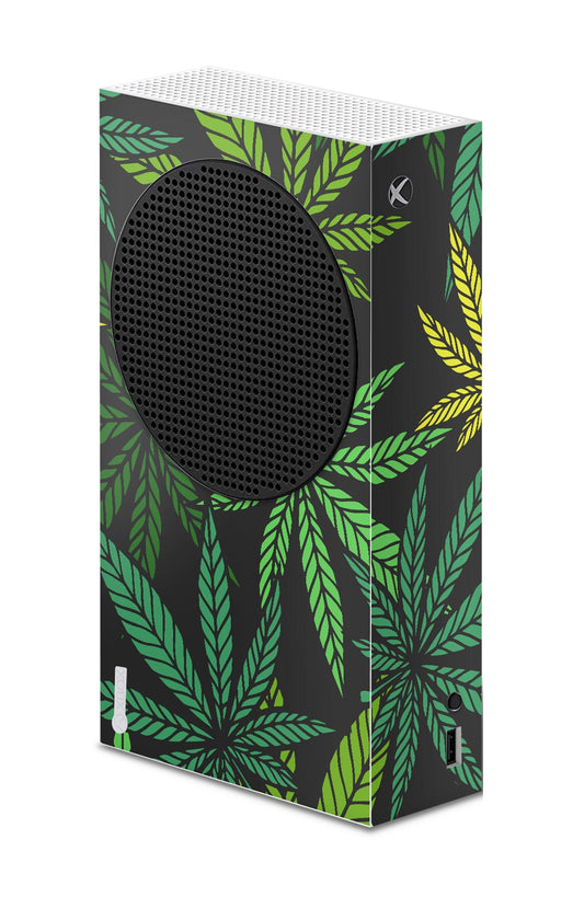 weed skin for xbox series s marijuana cannabis console wrap