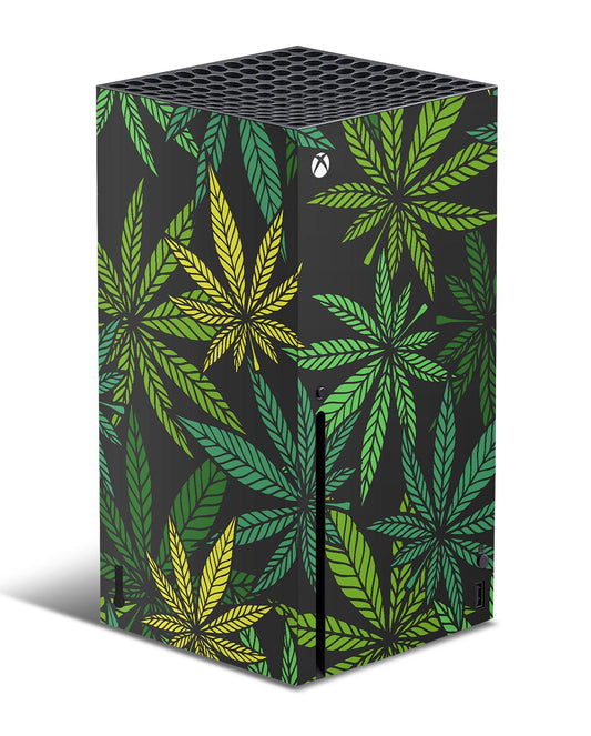 xbox series x weed skin marijuana cannabis wrap